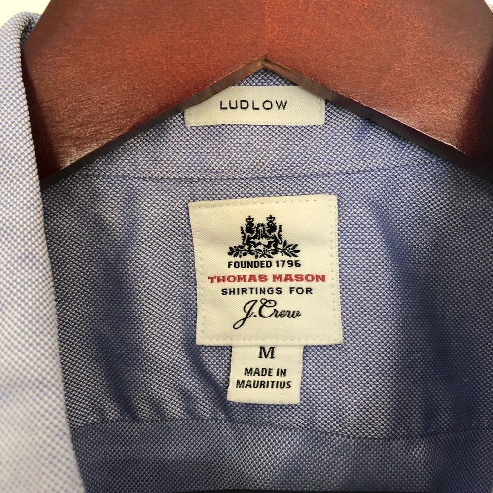 J. Crew x Thomas Mason Men’s M Size Dress Shirt